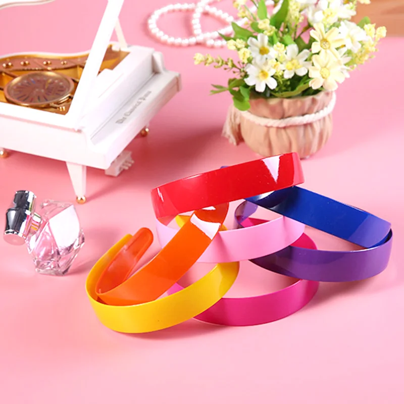 Fashion Plastic Non-Slip Wide Hair Hoop With Teeth Headband For Women Simple Hairband Headwear Hair Accessories Hair Band