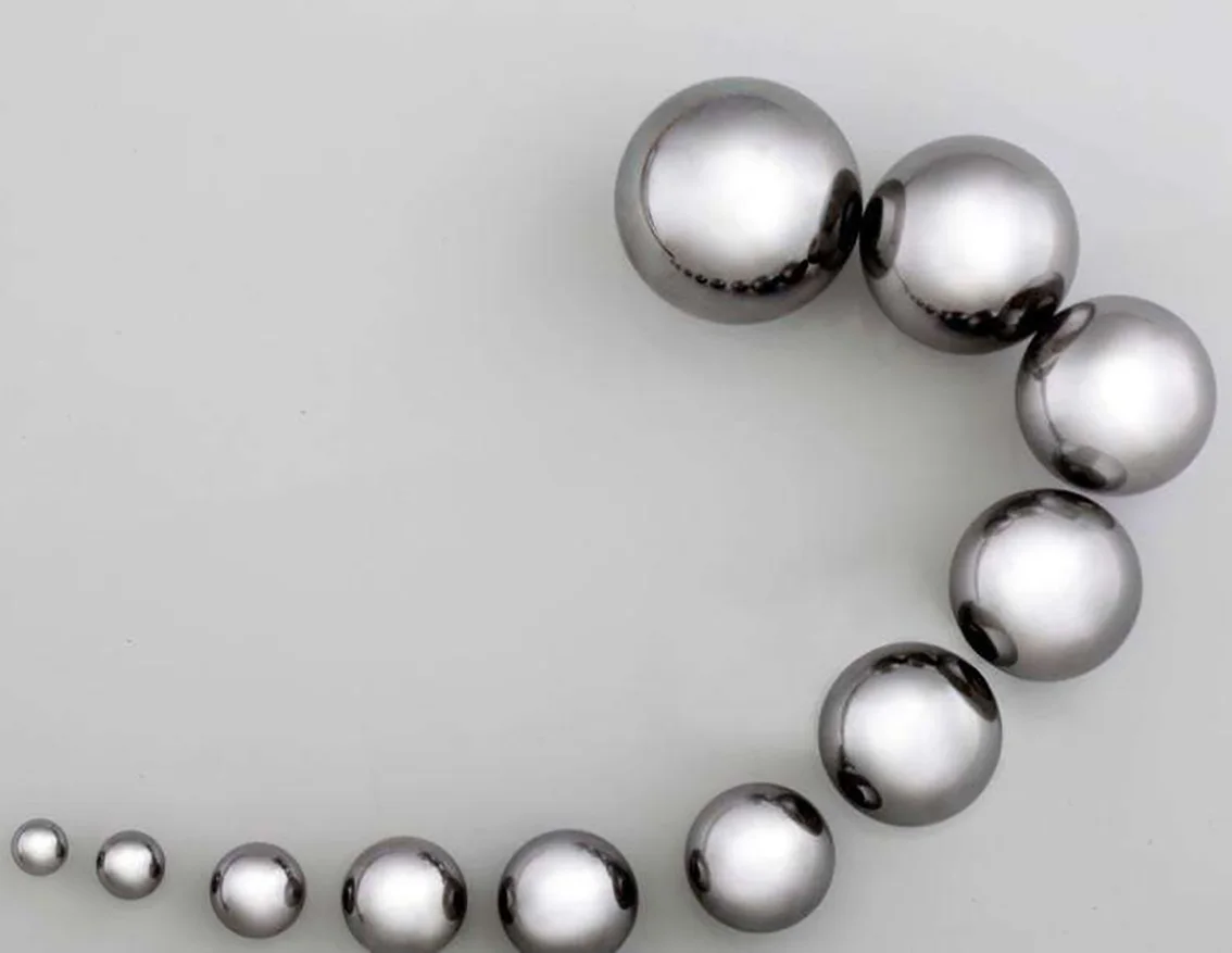 High Precision Solid G10 Bearing Steel Ball Dia 10/12/12.7/13.5/15.875/20/25.4-30mm Smooth Steel Beads Round Ball