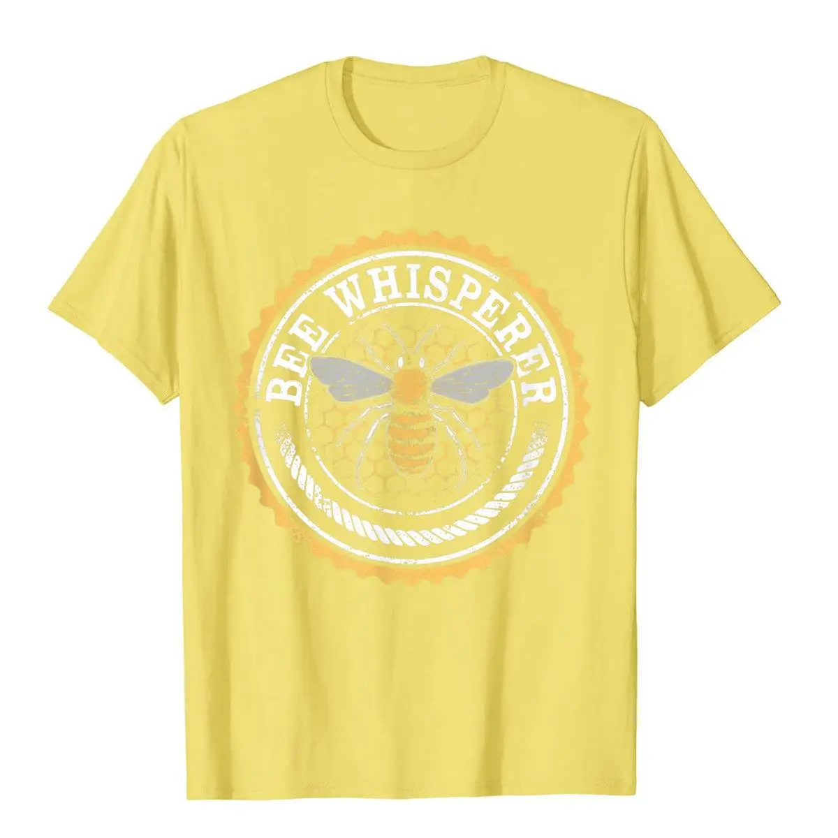 Vintage Bee Whisperer T-Shirt Beekeeper Pollen Honey Wholesale High Street Top T-Shirts Cotton Tops Shirts For Adult Fitness