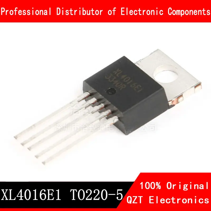 

10pcs/lot XL4016E1 XL4016 TO220-5 40V 8A chip step-down IC DC-DC new original In Stock