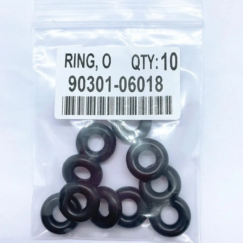 Wholesale 10pieces 90301-06018 For Toyota Lexus GDI fuel injector repair kits rubber oring