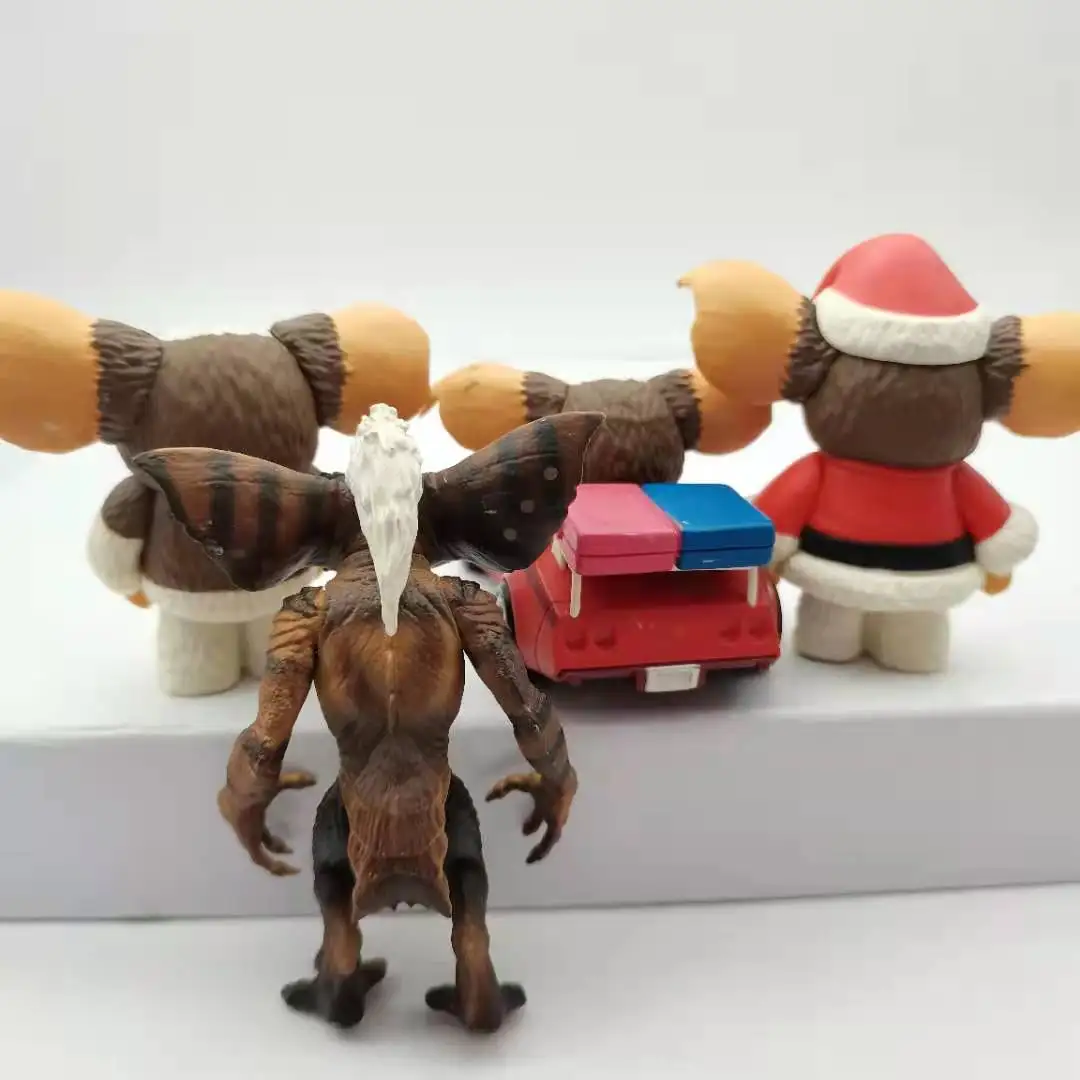 Action Figures Toy Gremlins Gizmo Mobile Xmas Holiday PVC 2011 Model Gifts Doll Vintage Collection No Box