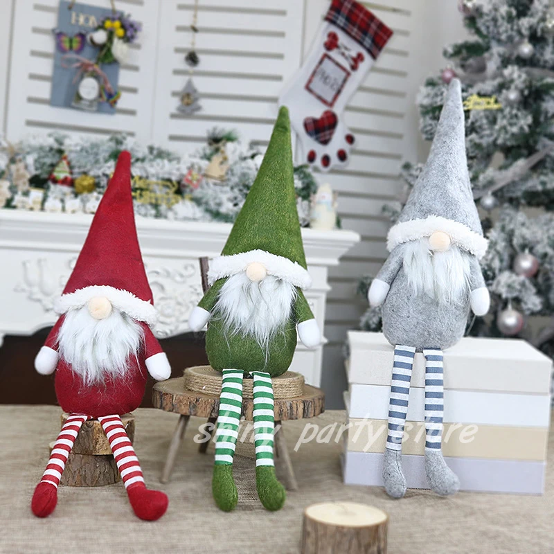 Hot Gnome Christmas Faceless Doll Merry Christmas Decorations For Home Cristmas Ornament Xmas Navidad Natal New Year 2022 Decor