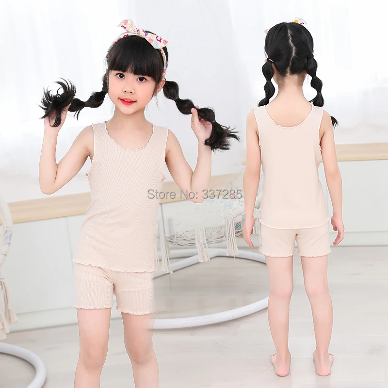 Summer Girls Pajamas set Cotton baby Kids  Pyjamas lovely princess Sleepwear Child 3-15Y spring Pijama Night Wear Clothing Suits image 5