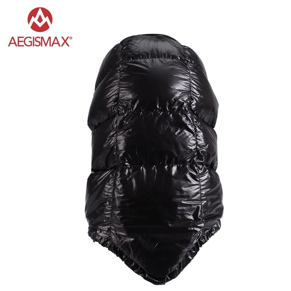 AEGISMAX Outdoor Urltra-Light Goose Down Hat for Envelope Sleeping Bag