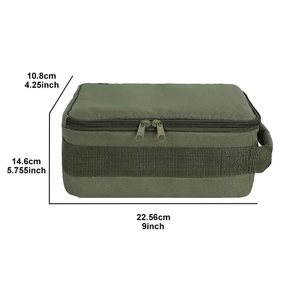 40%HOTFishing Bag Portable Multi Compartment Fishing Reel Line Lure Gear Bag Fishing Reel Storage Bag Suitcase