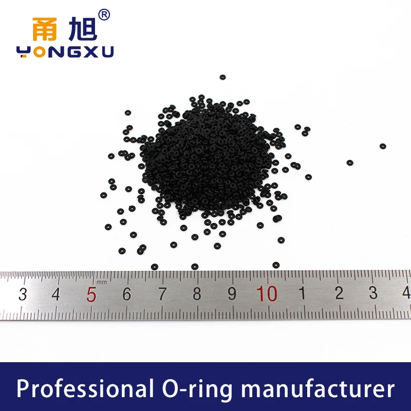 Nitrile Rubber 10PCS/lot Black NBR CS0.7mm thickness OD2/3/3.2/3.7*0.7mm O Ring Gasket waterproof Nitrile Rubber watch oring.-.