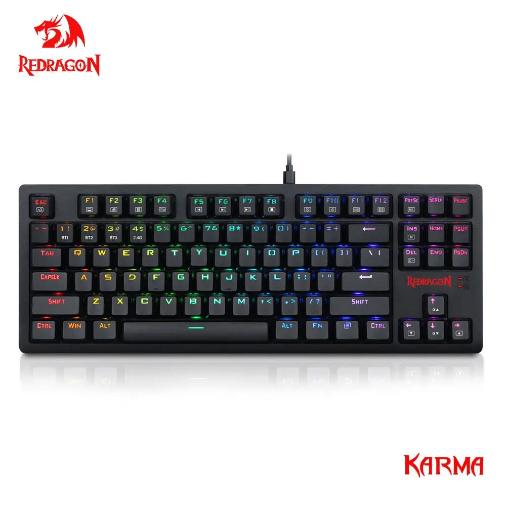 مراجعة شاملة لوحة مفاتيح REDRAGON KARMA K598 KBS مع دعم RGB وبلوتوث – الأفضل للاعبين والمهنيين