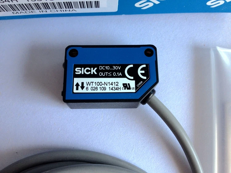 

100% New Original SICK Photoelectric Sensor WT100-2N1419 replace WT100-N1412 WT100-N1419