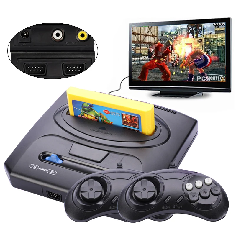 Classic ostalgic TV Video Game Console 8 bit Game Console & 500 in 1 Retro games Double Gamepads PAL & NTSC system