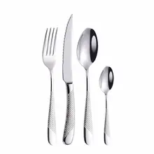 Gold Finish Stainless Steel Cutlery Set #6
