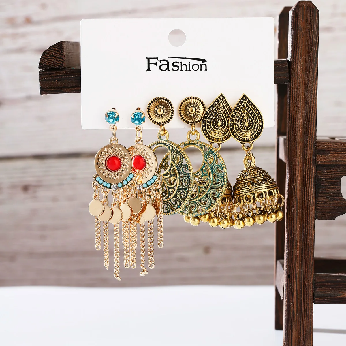 Ethnic Gold Color G… - image