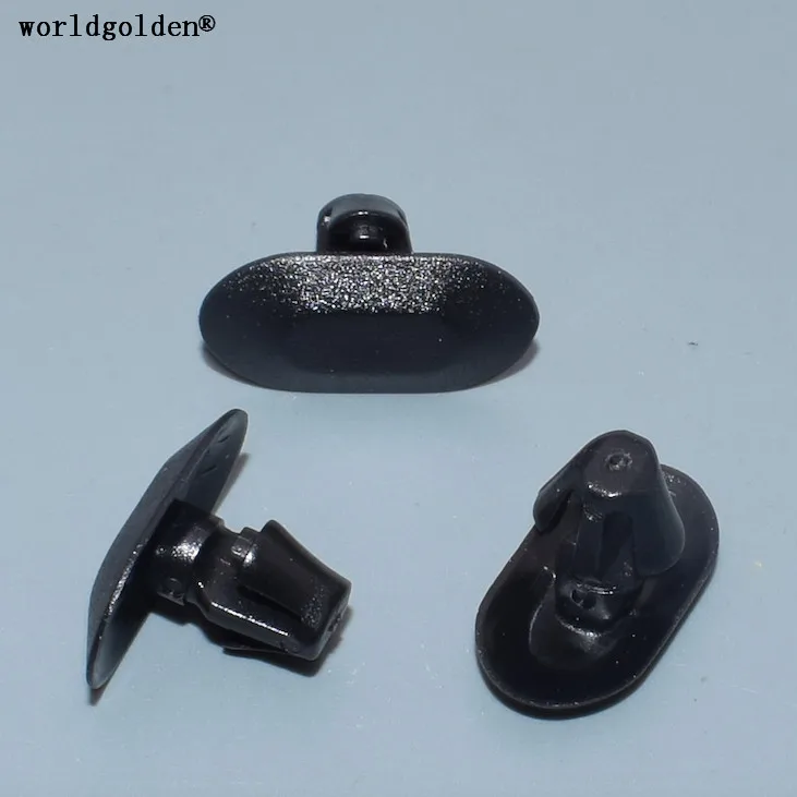 worldgolden 100pcs auto fasteners Weather-Strip Clip for Renault 7701044547 for Peugeot 699786