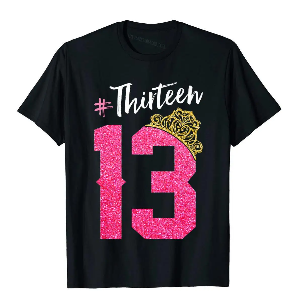 13 Years Old Official Teenager 13th Birthday Girls Premium T-Shirt Company Print T Shirts Cotton Tops Shirts For Men Customized