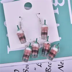 10pcs/pack Frappuccino  Drink Resin Charms Pendant  for DIY Earring  Keychain Jewelry Making