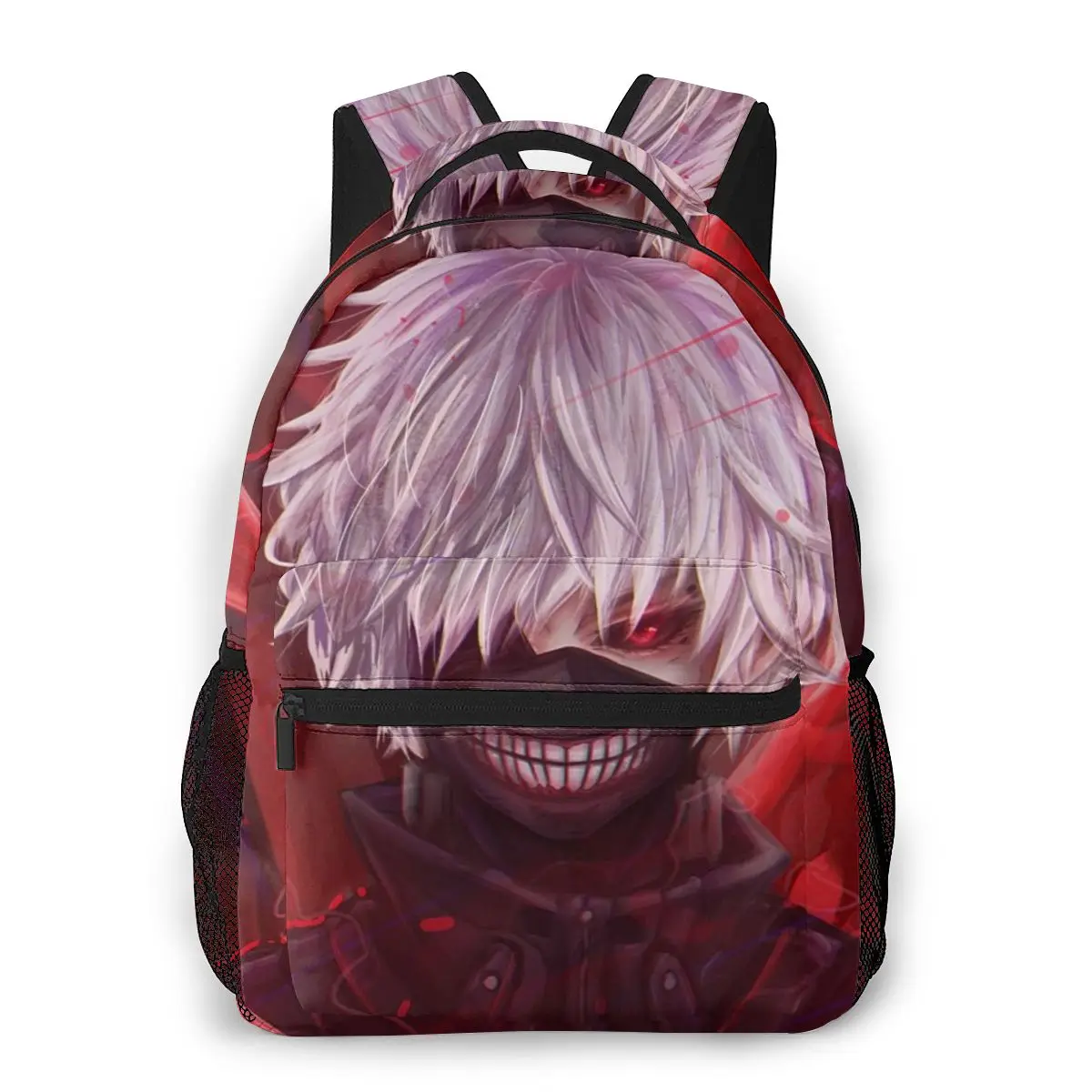 

Ken Kaneki Art Tokyo Ghoul Backpack for Girls Boys Travel RucksackBackpacks for Teenage school bag