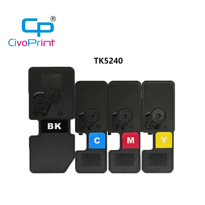 Civoprint compatible Toner cartridge for TK-5240K TK-5240 for Kyocera ECOSYSM5526cdw/P5026cdw/P5026cdn