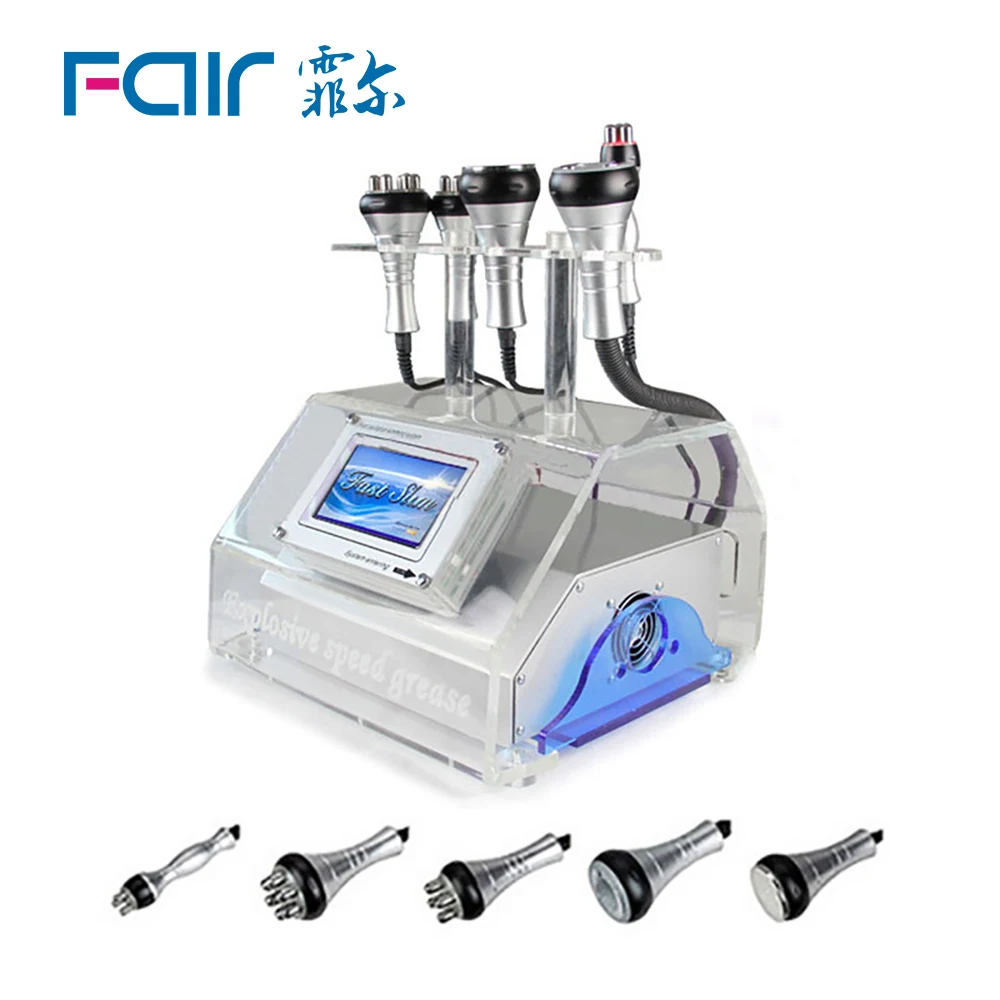 

FAIR Newest 40KHZ Cavitation Ultrasonic Body Slimming Machine RF Beauty Device Facial Massager Skin Tighten Face Lifting Machine