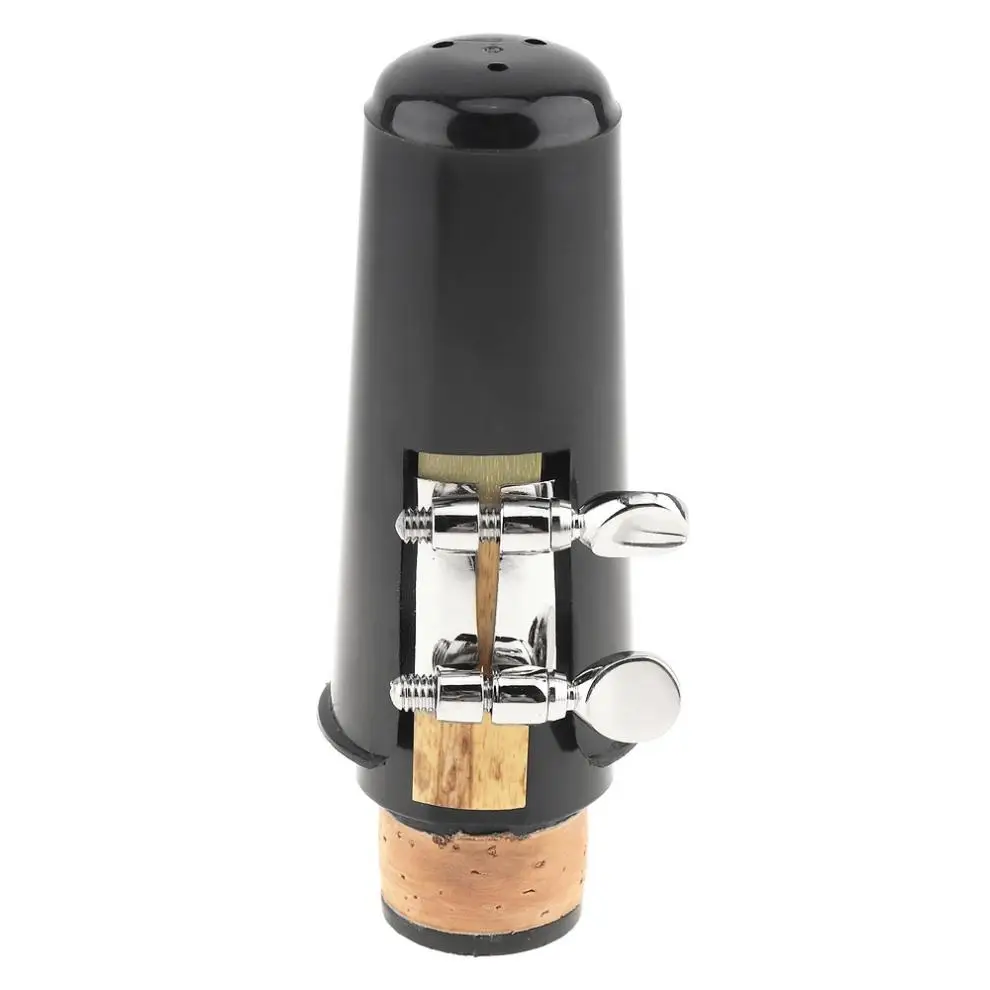 Bb Clarinet Mouthpiece Set with Cap Reed Metal Ligature Woodwind Accessories Clarinet Mouthpiece