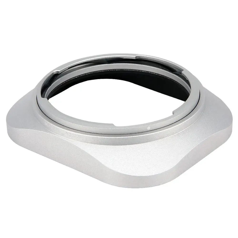 Haoge hg-LH-ZV06 Lens Hood per Carl Zeiss C Biogon T * 4.5/21 21 millimetri f4.5 ZM, 2.8/25 25 millimetri f2.8 ZM, 2.8/28 28 millimetri f2.8 ZM Lente argento