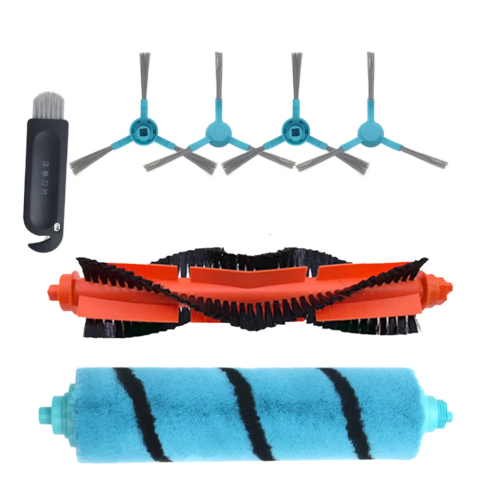 BPfire Roller spazzola morbida spazzola laterale panno Mop per Cecotec Conga 5090 4090 6090 aspirapolvere Robot spazzatrice Cecotec