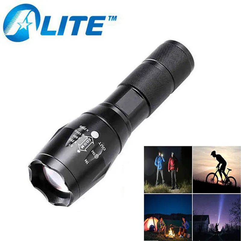  TMWT Super Bright XML-T6 IP67 10W Outdoor Camping Torch Light LED G700 Grade Zoom High Power military Tactical Flashlight