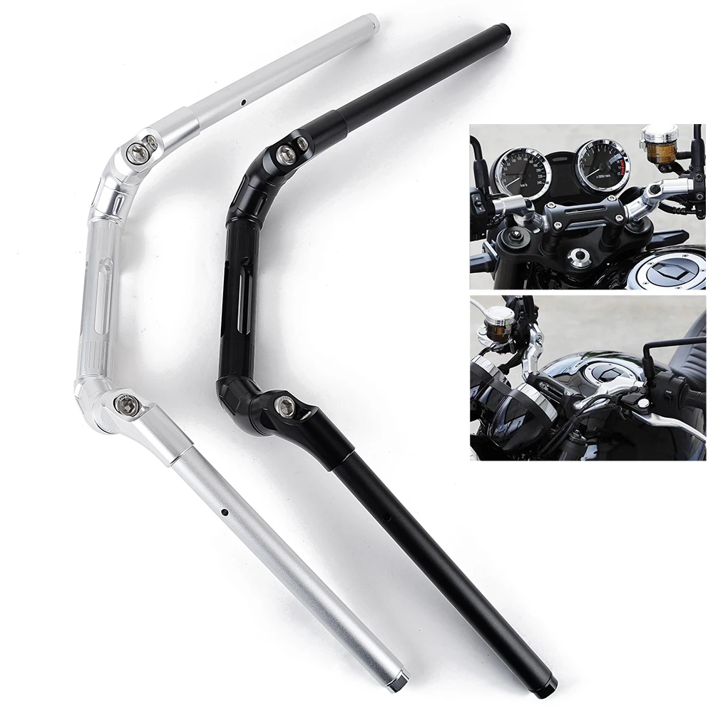 2018-2024 Z900RS Motorcycle Adjustable CNC Handlebars Drag Handle Bar Riser For Kawasaki Z900RS Cafe ABS Z900 RS 2024 2023 2022