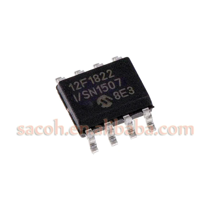 10PCS/lot New OriginaI PIC12F1822-I/SN 12F1822-I/SN or PIC12F1822-E/SN 12F1822-E/SN or PIC12F1822 SOP-8 Flash Microcontrollers