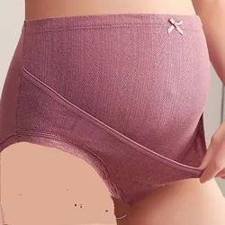 Maternity Briefs High Waist Adjustable Underwear Clothing Cotton Shorts Panties for Pregnant Women