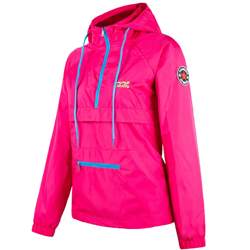 

New Outdoor Sports Jackets Women Waterproof Windproof Breathable Summer Light Thin Hooded Sports Cycling Mountaineering Suit