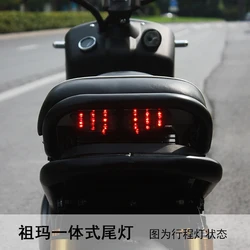 LED Taillight Assembly Tail Lights With Bracket For Honda GY6 Ruckus Zoomer Af58 Nps50 Ice Bear Maddog Chuckus Scooter Parts