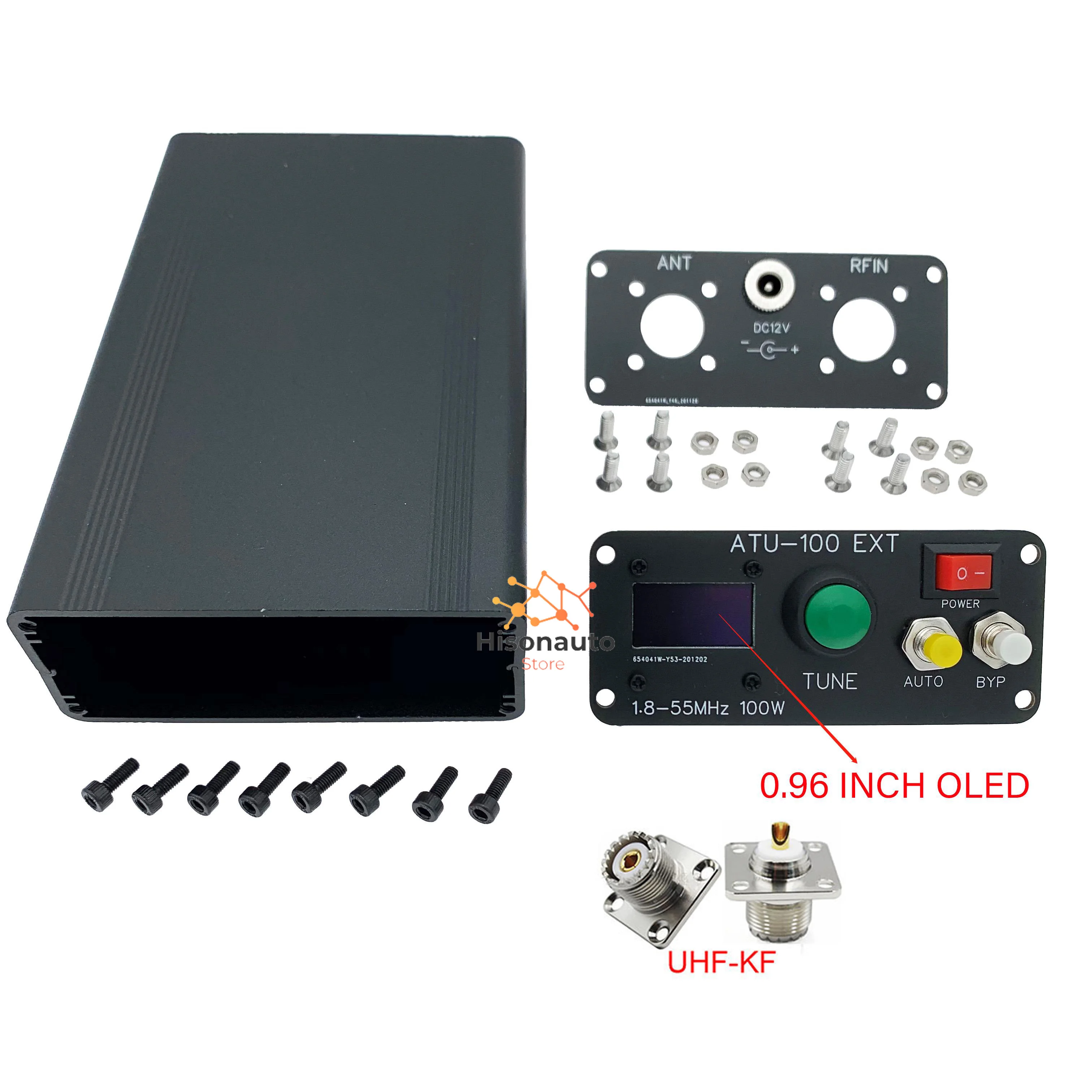 Sintonizador de Antena Automática Hisonauto-mini Kits Faça Você Mesmo Atu100 Shell Atu100 Case 1.850mhz