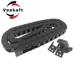 VORON Trident 1 Set Cable Chains Set Customized Open Drag Chain Black Openning Type Wire ChainsVORON Trident 3D Printer Parts