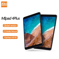 Tablet Xiaomi 4Plus PC Android Pad Tablet Lte Global Version LTE Version Full Netcom Black 10.1 Inch 4+128G  (cannot Call)