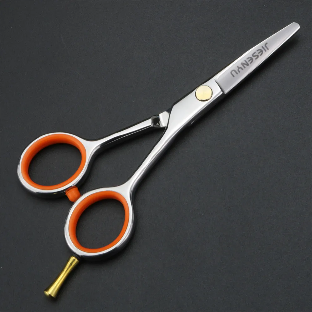 Japan 440c4 inch / 5 inch / 5.5 inch black hairdressing scissors hair barber Cutting scissors hairdressing professional scissors