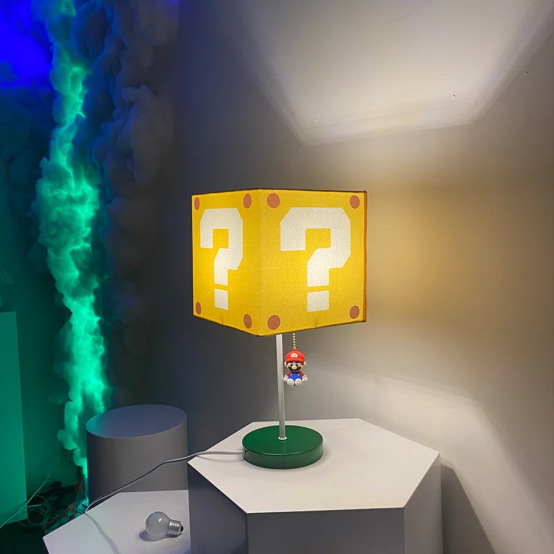 LED Cartoon Game Night Light Creative Cartoon Character Table Reading Study Lamp USB Operated for Children Gift Bedroom Decor