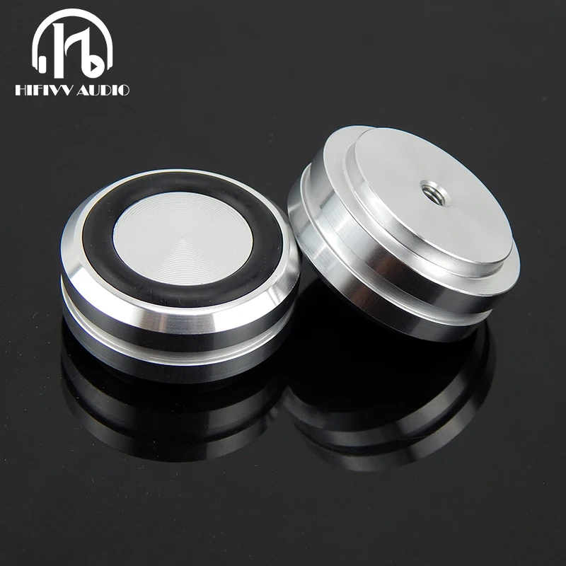 Алюминиевые подушечки для ног для аудиоусилителей, корпус ЦАП, декодер, буферная оболочка шасси, амортизирующие алюминиевые коврики для ног 30*13 мм