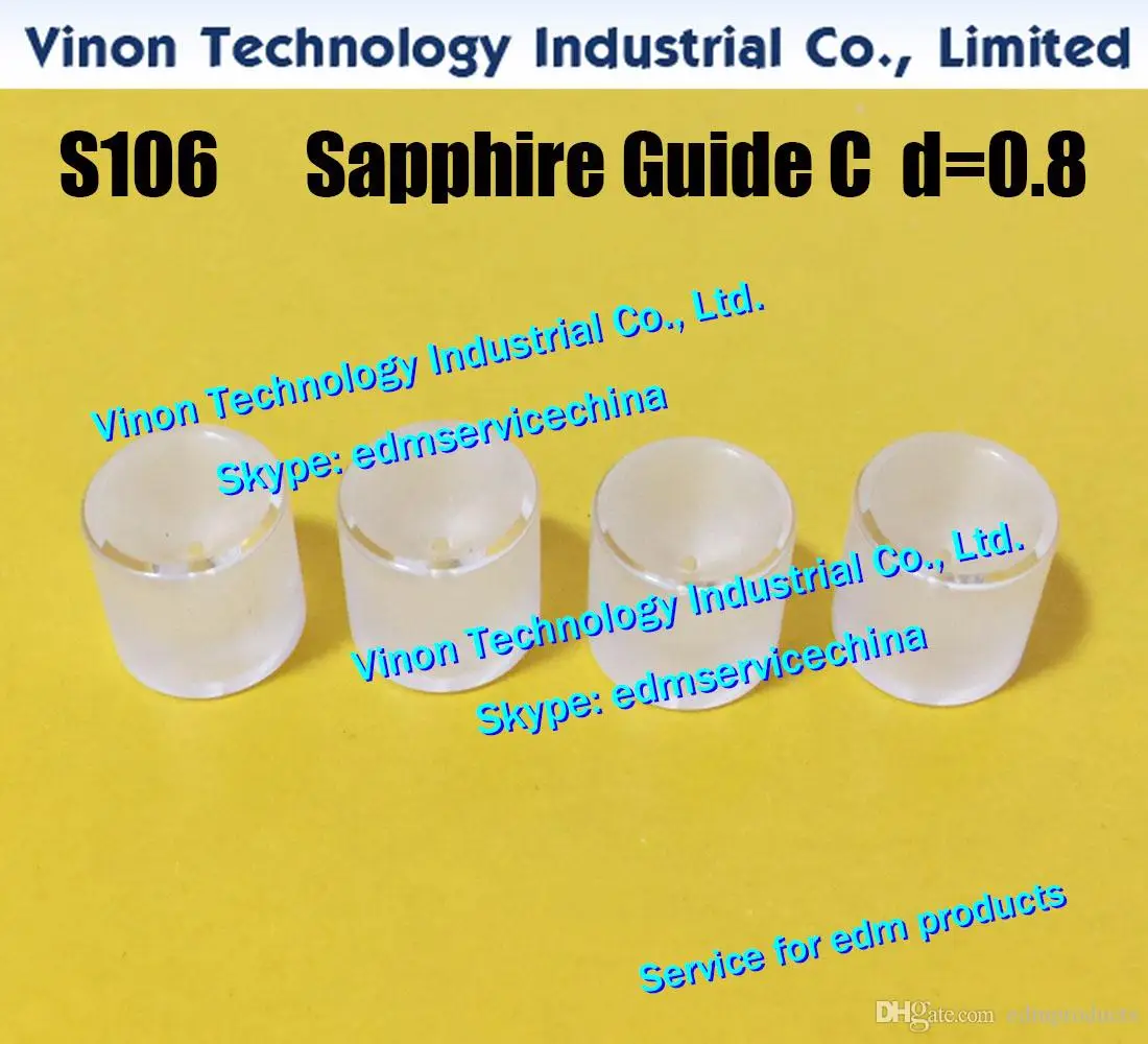 S106 Sapphire Guide C 3080065 d=0.8mm, Upper Sub guide C 0205586,24.01.415 Guide sapphire C W400144B,3080375,H47107B, 87-3/90-3/