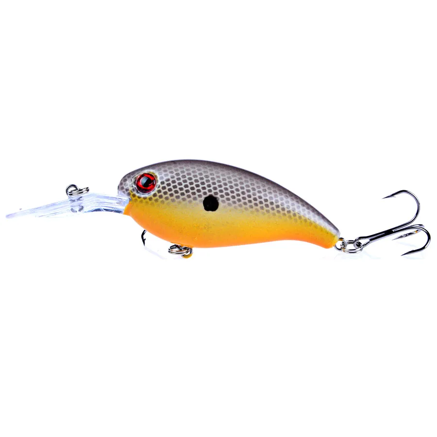 1PCS Wobblers for Trolling/Pike Crankbait Fishing Tackle/Lure Hard Bait Artificial Jig 3d Eyes Fish Bass Swimbait Pesca Hooks image 2