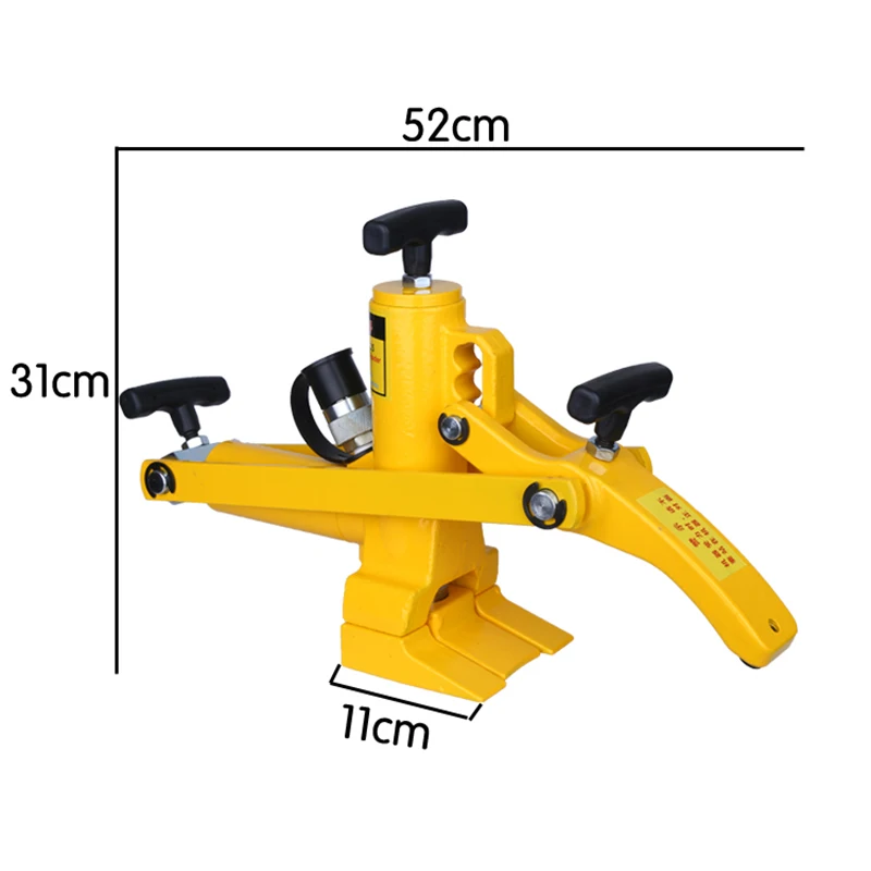 Forklift Tire Pickup Tool Pneumatic Portable Tire Press Pneumatic Hydraulic Stripper Loader Tire Pickup Tool