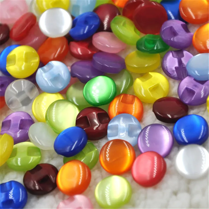 100pcs 12mm Mix Color Child Buttons Plastic Buttons Sewing Accessories PT82