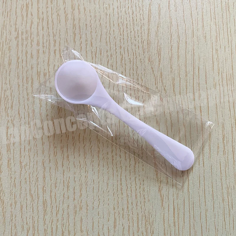 2.5g / 5ML Plastic Measuring Scoop with individual packed 2.5 gram Spoon for milk powder - 200pcs/lot Free shipping