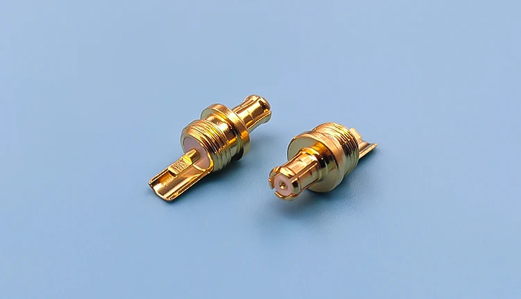 1 Pasang (L + R) A2DC CKS1100 E40 E50 E70 LS23400 Berlapis Emas Pin