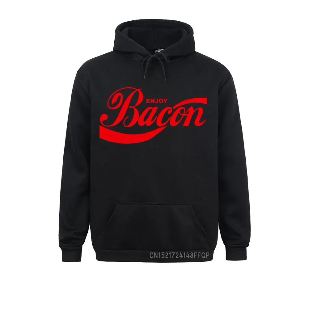 

Enjoy Bacon Pullover For Men New Design Hoody Soft Long Sleeve Men's Sweatshirts Male Hoodie Clothing Sweats