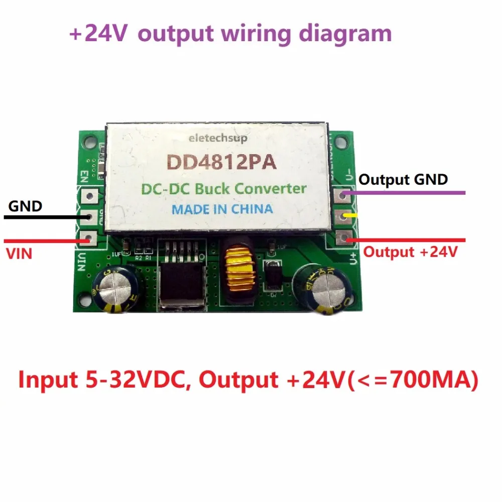 Di 36P 15W Geïsoleerde Dubbele Voeding 5-32 Naar +-12V 15V 24V 30V Dc Dc Boost-Buck Converter Board Voor Auto Audio Luidspreker