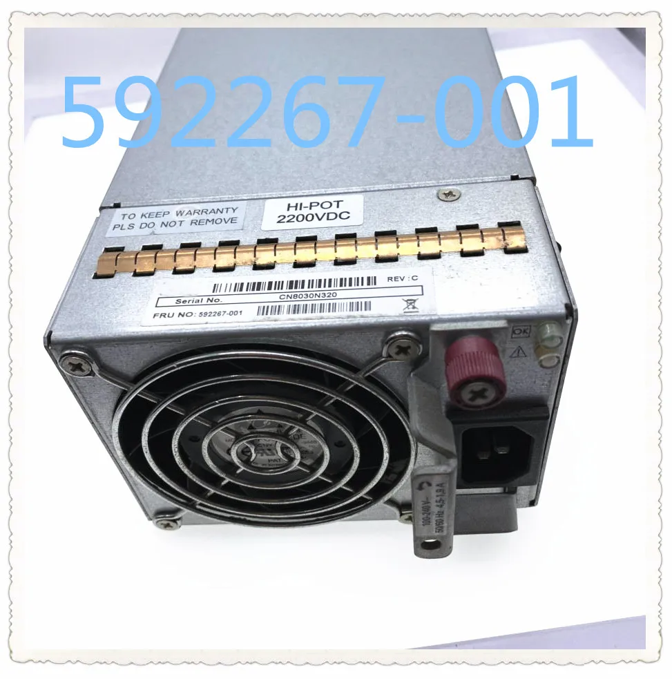 592267-001 P2000G3 MSA2000 595W  Ensure New in original box. Promised to send in 24 hours