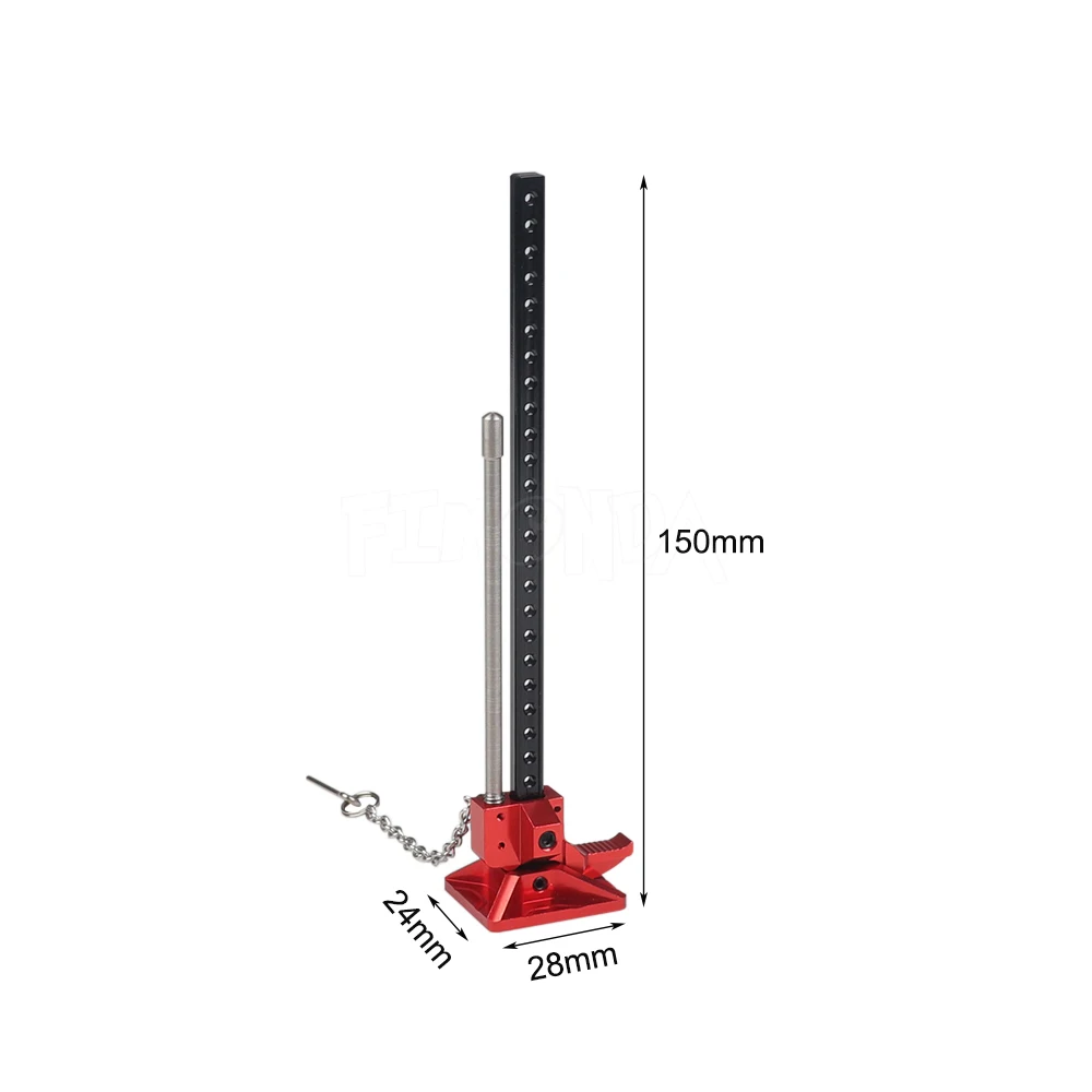 1/10 Scale Accessories Metal Mini Lifting Jack for RC Crawler Car Axial SCX10  TRX4 Tamiya CC01 RC4WD D90 D110 Simulation