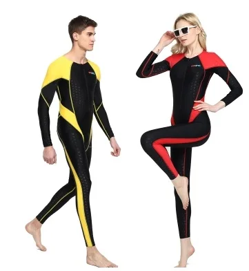 Women One Piece Professional Sports Keep Warm Full Body SwimWear Lycra Long Sleeve Sharkskin Competition Surfing SwimSuit