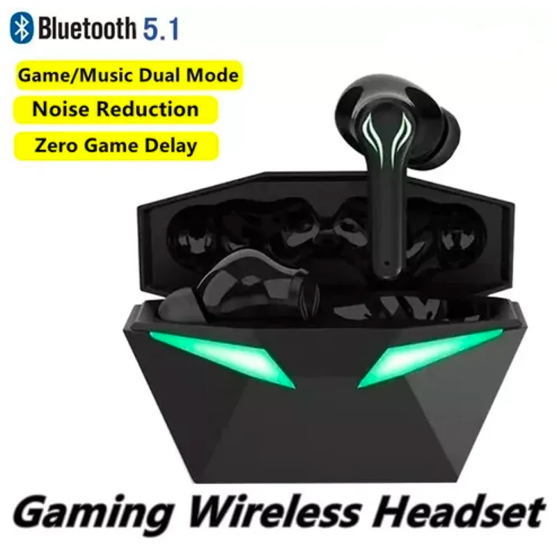 Winner Gaming Earbuds 65ms Low Latency TWS Bluetooth Earphone with Mic Bass Audio Sound Positioning PUBG Wireless Headset