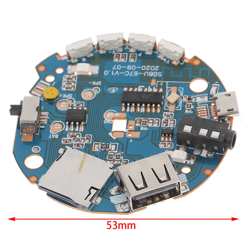 Neue 3,7-5V Multifunktions Bluetooth Empfänger PCBA Audio Verstärker Board MP3 Decoder